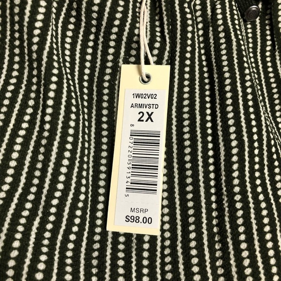 Max Studio Cropped Printed Pants - Picture 4 of 7